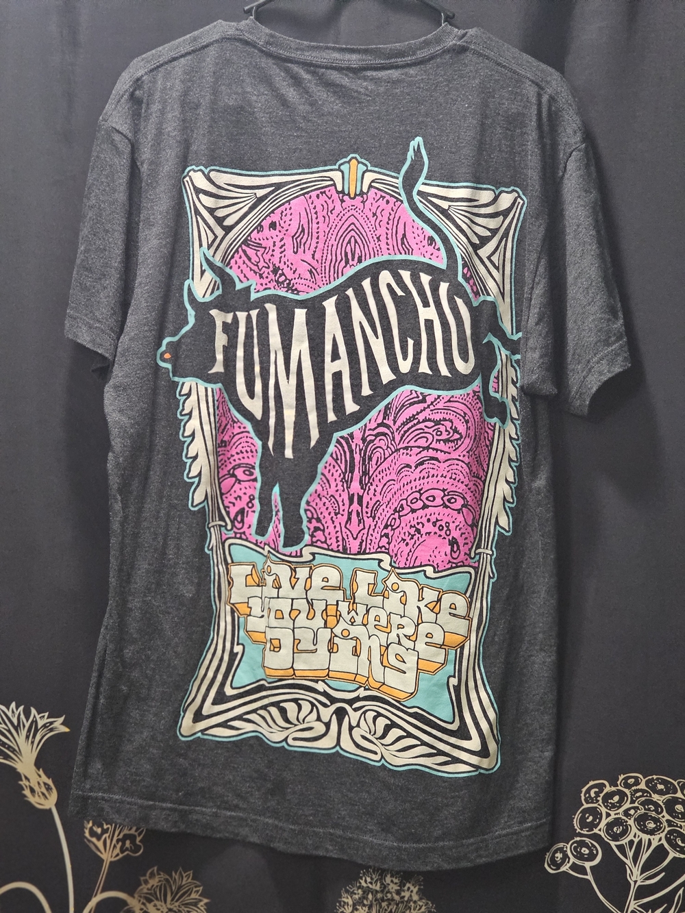 Tim Mcgraw Fumanchu Graphic Tee - Size Large
